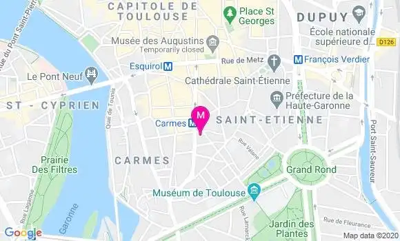 Localisation Dr Jean Luc Mousset