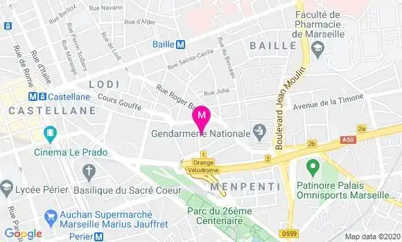 Localisation Dr Philippe Giner