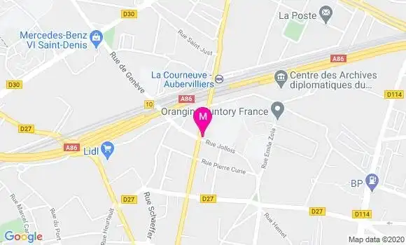 Localisation Dr Jean Pierre Termis