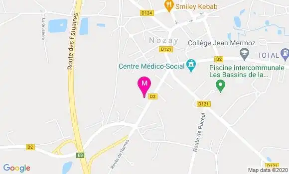 Localisation Dr Jean Michel Kallah