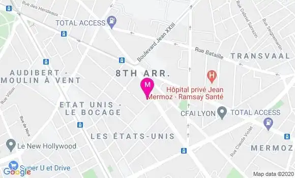 Localisation Dr Jean Philippe Hager