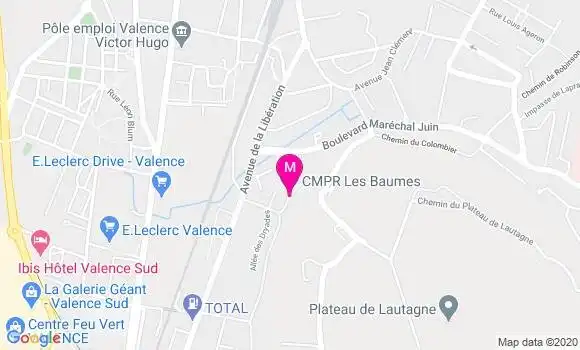 Localisation Dr Xavier Chambon