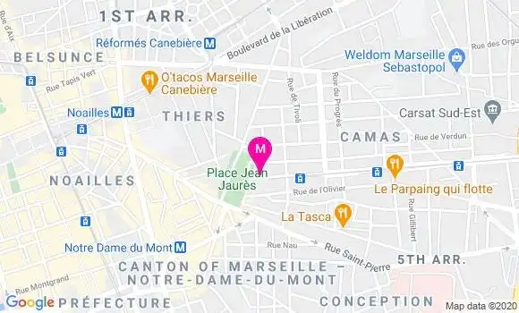 Localisation Dr Alain Fargier