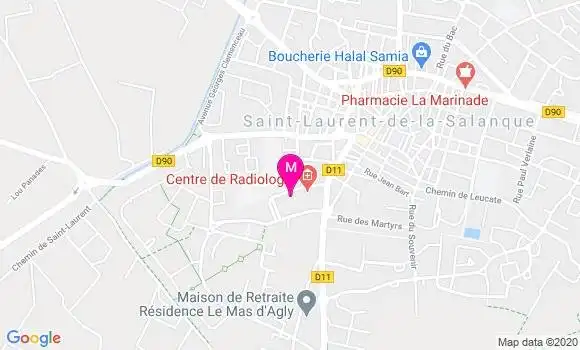 Localisation Dr Claude Thévenot