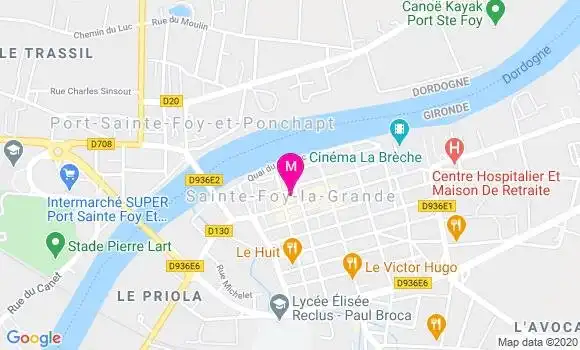 Localisation Dr Jean Yves Dufraisse