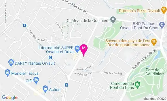 Localisation Dr Pascal Bercegeay