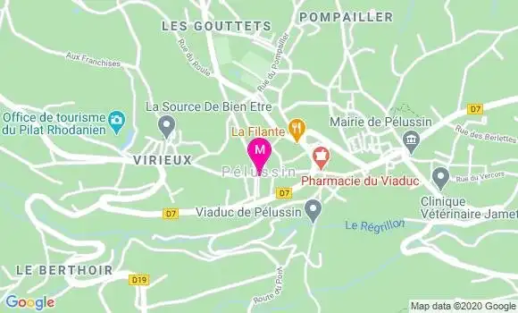 Localisation Dr Pierre Masson