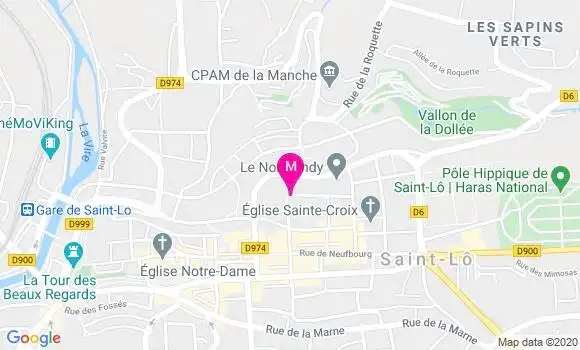 Localisation Dr Armelle Safrane Sabathier
