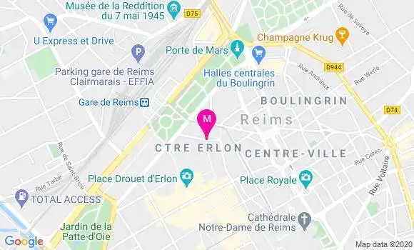 Localisation Dr Didier Gacoin