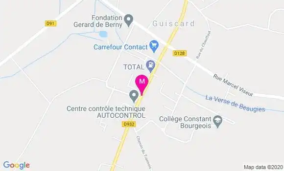 Localisation Dr Philippe Morant