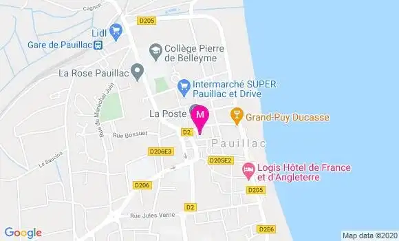 Localisation Dr Gérard Régimbeau