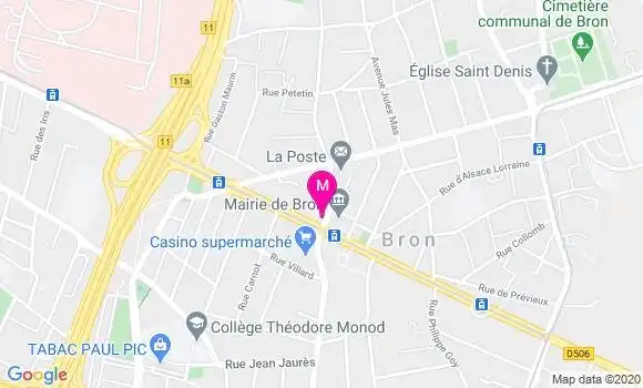 Localisation Dr Paul Michon