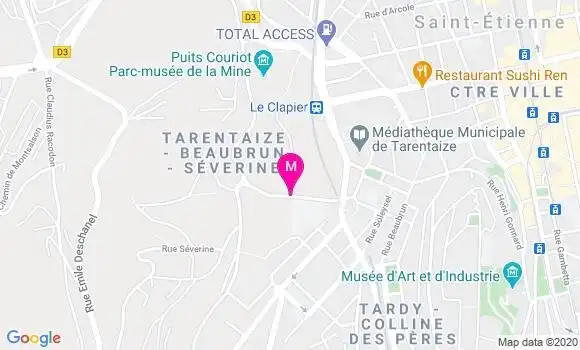 Localisation Dr Isabelle Touraine