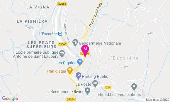 Localisation Dr Jean Salvignol