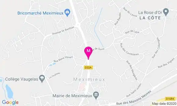 Localisation Dr Olivier Champin