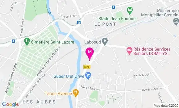 Localisation Dr Jean Moussali