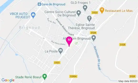Localisation Dr Pierre Jean Cornali