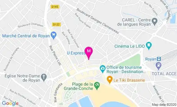 Localisation Dr Christian Brault