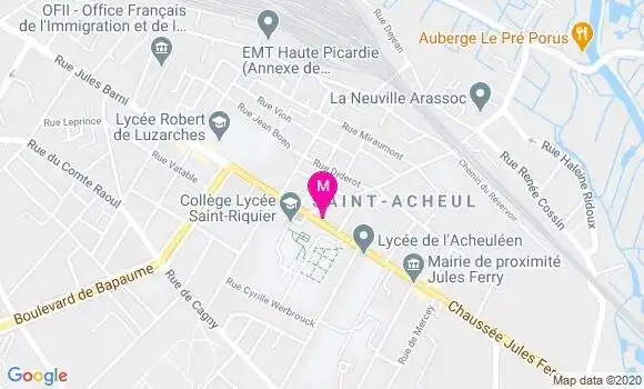 Localisation Dr Michel Chayo