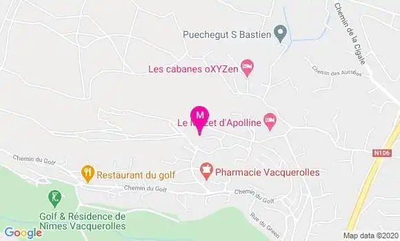 Localisation Dr Denise Mahe