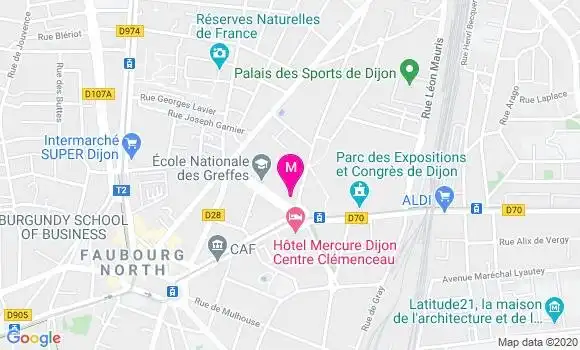 Localisation Dr Thierry Lucet