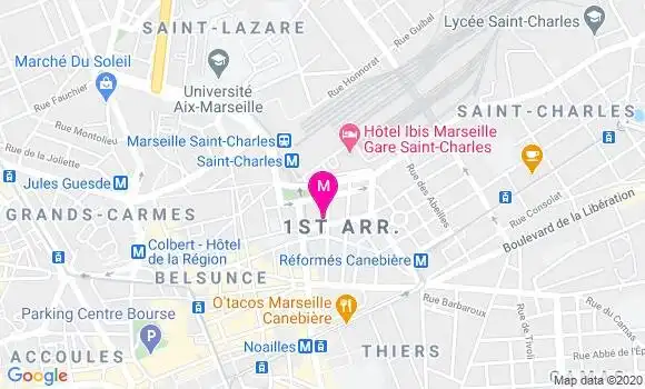 Localisation Dr Catherine Milliet