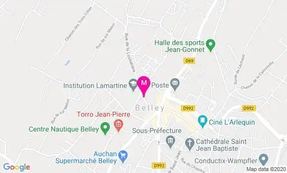 Localisation Dr Abdelaziz Ramoul