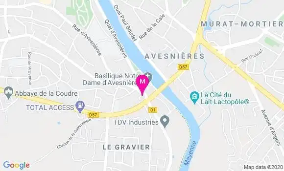 Localisation Dr Alain Baty