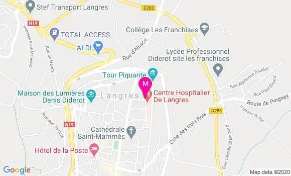 Localisation Dr Eric Neirynck