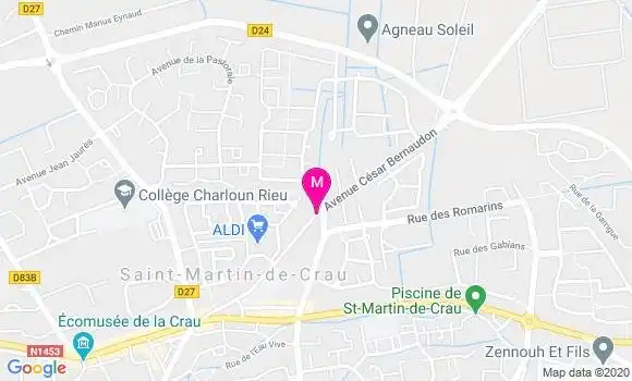 Localisation Dr Gregory Chavent
