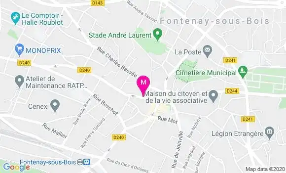 Localisation Dr Marc Mendiela