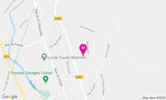 Localisation Dr Cyril Cardon