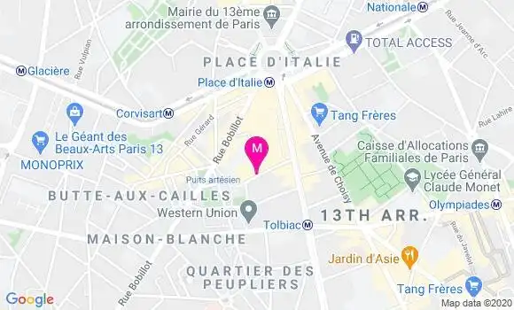 Localisation Dr Serge Attias
