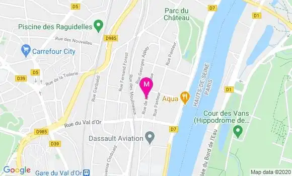 Localisation Dr Gilles Lefevre