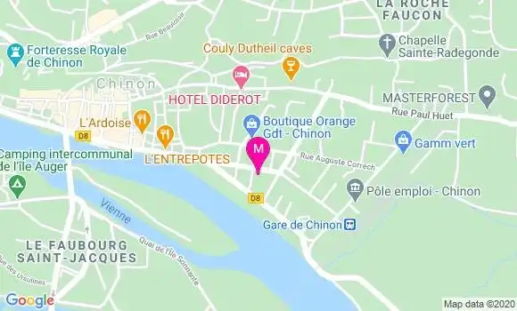 Localisation Dr Christophe Cognard