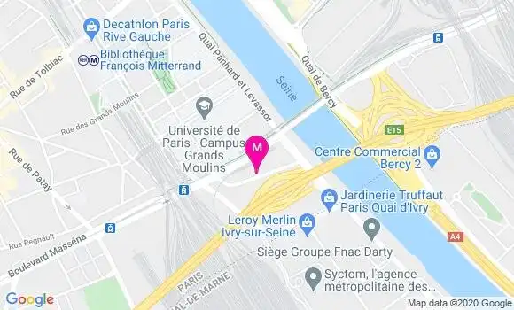 Localisation Dr Thierry Verrier