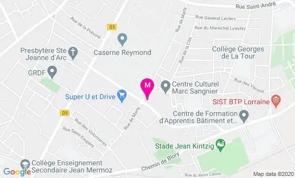 Localisation Dr Georges Lerond