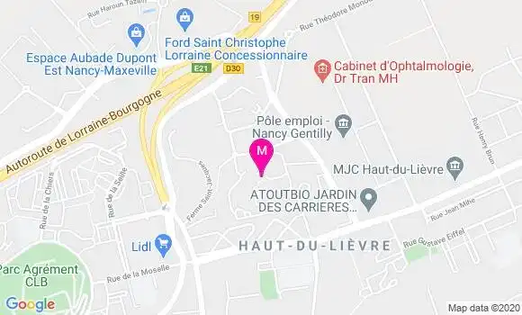 Localisation Dr Pierre Baumann