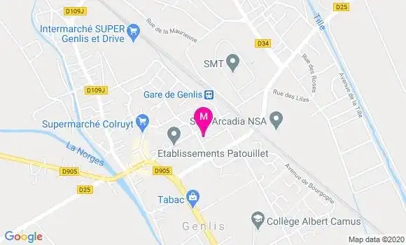 Localisation Dr Jean Poupon