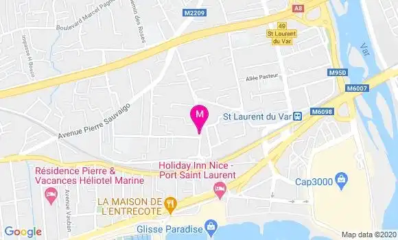 Localisation Dr Serge Deric