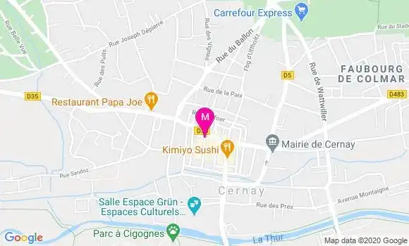 Localisation Dr Emmanuel Blonde
