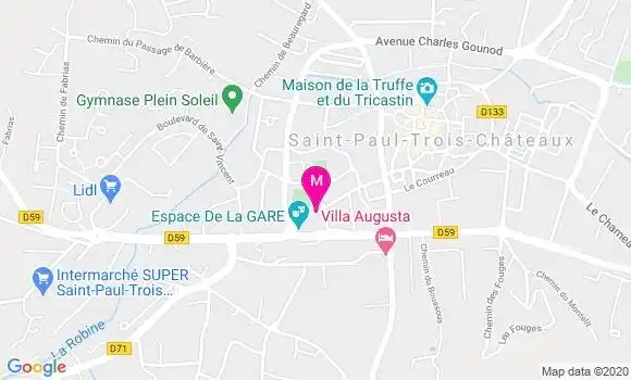 Localisation Dr Sauveur Mazella