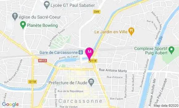 Localisation Dr Alain Cazanave