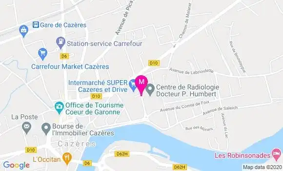Localisation Dr Pascal Humbert