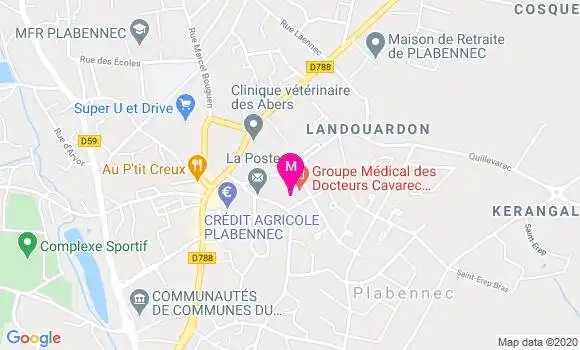 Localisation Dr Michel Peden