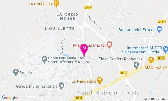 Localisation Dr Jacques Mazoyer