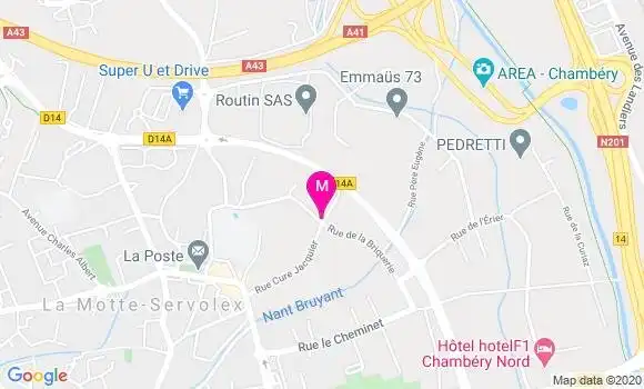 Localisation Dr Armelle Barjhoux