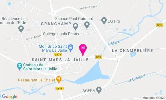 Localisation Dr Christian Mainbourg