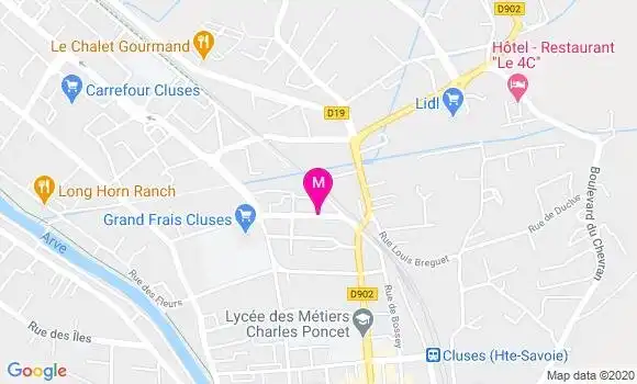 Localisation Dr Philippe Paumier