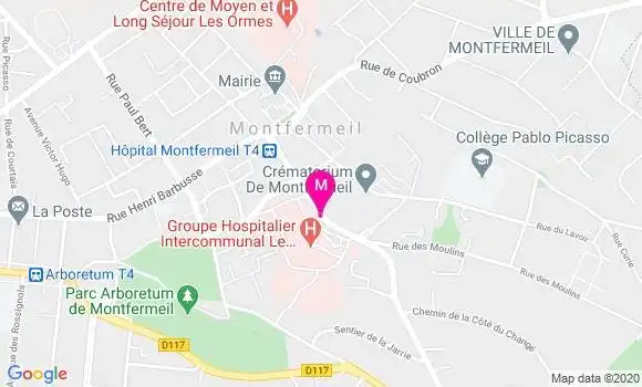 Localisation Dr Omar Bekari